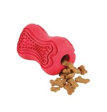 Hračka pes TITAN gumová kost červená Zolux M Hračka pes TITAN gumová kost červená Zolux M