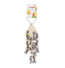 Hračka pro ptáky dřevěná T6 45cm Zolux 1 ks Hračka pro ptáky dřevěná T6 45cm Zolux 1 ks