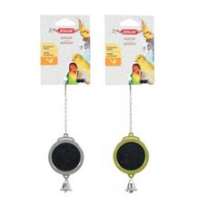 Hračka pro ptáky zrcátko kulaté plast Zolux 1 ks Hračka pro ptáky zrcátko kulaté plast Zolux 1 ks