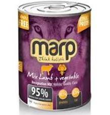 Marp Mix konzerva pro psy jehně+zelenina 6x400 g Marp Mix konzerva pro psy jehně+zelenina 6x400 g
