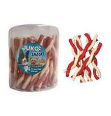 Jerky tyčinka kroucená Vanilka & hovězí JUKO Snacks