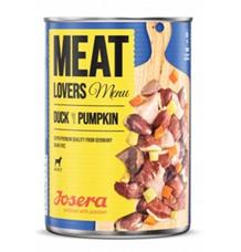 Josera Dog konz.Meat Lovers Menu Duck with Pumpk. 400g Josera Dog konz.Meat Lovers Menu Duck with Pumpk. 400g