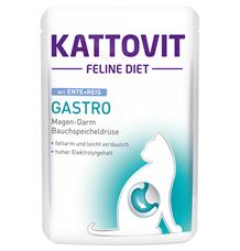 Kattovit Cat Gastro kachna kapsa 85g 85 g Kattovit Cat Gastro kachna kapsa 85g 85 g