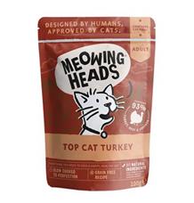 Kapsička MEOWING HEADS Top Cat Turkey 100 g Kapsička MEOWING HEADS Top Cat Turkey 100 g