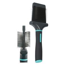 Kartáč ANAH pružný oboustranný rozčes. M pro psy Zolux