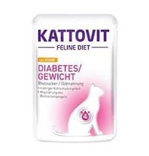 Kattovit Cat Diabetes/Gewicht kuře kapsa 85g Kattovit Cat Diabetes/Gewicht kuře kapsa 85g