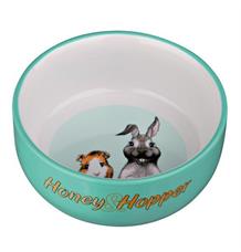 Keramická miska Honey-Hopper pro morče, králíka 250 ml/11 cm 1 ks Keramická miska Honey-Hopper pro morče, králíka 250 ml/11 cm 1 ks