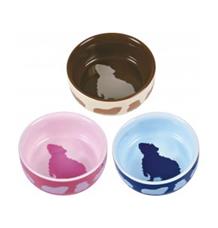 Keramická miska pro morčata barevná 250 ml/11 cm Keramická miska pro morčata barevná 250 ml/11 cm