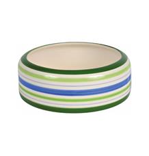 Keramická miska proužkovaná pro králíky 500 ml/16 cm Keramická miska proužkovaná pro králíky 500 ml/16 cm
