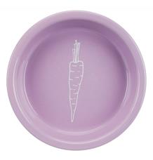 Keramická miska s motivem mrkve pro králíky 200 ml/14 cm Keramická miska s motivem mrkve pro králíky 200 ml/14 cm