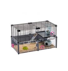 Klec MULTIPLA HAMSTER s výbavou křeček  FP