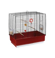 Klec REKORD 4P 60x32,5x57,5cm černo-červená FP 1 ks Klec REKORD 4P 60x32,5x57,5cm černo-červená FP 1 ks