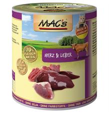 Konz. MACs Cat SRDCE a JÁTRA 800 g Konz. MACs Cat SRDCE a JÁTRA 800 g