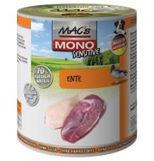 Konz. MACs Dog MONO Sensitive KACHNA 800 g Konz. MACs Dog MONO Sensitive KACHNA 800 g