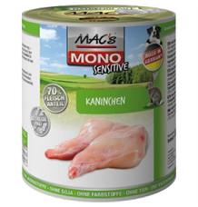 Konz. MACs Dog MONO Sensitive KRÁLÍK 800 g Konz. MACs Dog MONO Sensitive KRÁLÍK 800 g