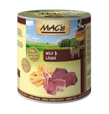 Konz. MACs Dog ZVĚŘINA a JEHNĚ s těstovinami 800 g Konz. MACs Dog ZVĚŘINA a JEHNĚ s těstovinami 800 g
