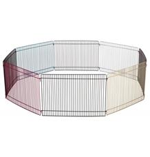 Kovová ohrádka, barvená pro malé hlodavce 8 dílů