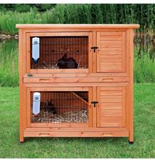 Králíkárna 2 patra 116x111x65 cm