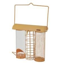 Krmítko venkovní TRIO kov Zolux červená Krmítko venkovní TRIO kov Zolux červená