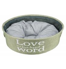 Kulatý pelech LANDO zelený 55 cm Kulatý pelech LANDO zelený 55 cm