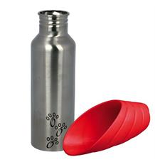 Láhev kovová s plastovou miskou 300 ml Láhev kovová s plastovou miskou 300 ml