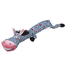 Látkový osel dlouhý, zaplátovaná jemná riflovina 55 cm Látkový osel dlouhý, zaplátovaná jemná riflovina 55 cm