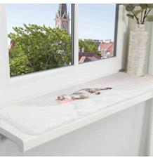 Lehací podložka NANI na okenní parapety šedá 90 x 28 cm Lehací podložka NANI na okenní parapety šedá 90 x 28 cm