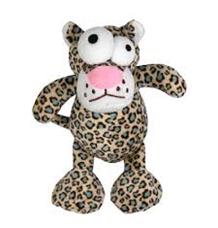 Leopard plyšový s velkýma očima 1 ks