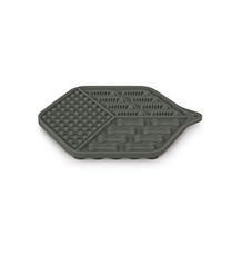 Lízací podložka pro kočky SILICONE šedá M Zolux 18,5 cm x 15,5 cm x 1,2 cm šedá
