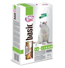 LOLO BASIC kompletní krmivo pro potkany - 500 g