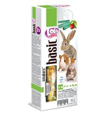 LOLO SMAKERS 2 klasy jablečné pro hlodavce 90 g LOLO SMAKERS 2 klasy jablečné pro hlodavce 90 g