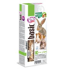 LOLO SMAKERS 2 klasy ořechové pro hlodavce 90 g LOLO SMAKERS 2 klasy ořechové pro hlodavce 90 g