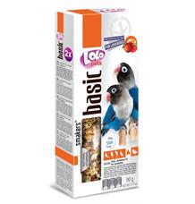 LOLO SMAKERS 2 klasy ovocné pro agapornisy 90 g LOLO SMAKERS 2 klasy ovocné pro agapornisy 90 g