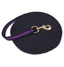 Lonž Softlonge délka 8 m černá/červená Lonž Softlonge délka 8 m černá/červená