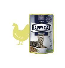 Happy Cat MEAT IN SAUCE Culinary Land-Geflügel 85 g - exp. 1/25 - 12 KS SKLADEM Happy Cat MEAT IN SAUCE Culinary Land-Geflügel 85 g - exp. 1/25 - 12 KS SKLADEM