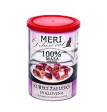 MERI Deluxe Cat kuřecí žaludky svalovina, konzerva