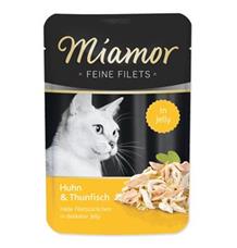 Miamor Cat Filet Kapsa Kuře+Tuňák