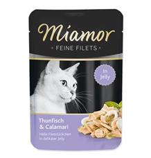 Miamor Cat Filet Kapsa Tuňák+Kalamáry