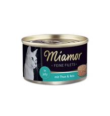 Miamor Cat Filet Konzerva Tuňák+Rýže