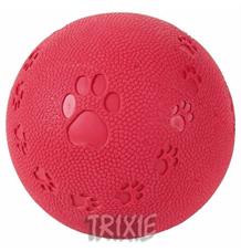 Míč s packami a zvukem  9 cm