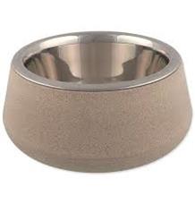 Miska Dog Fantasy nerez EcoStyle béžová 17cm /850ml