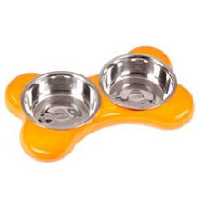 Karlie-Flamingo Miska nerez KOST 2x1500ml/49x30x10/oranžová Karlie-Flamingo Miska nerez KOST 2x1500ml/49x30x10/oranžová