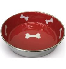 Miska nerez Robusto červená LP 0,8 l Miska nerez Robusto červená LP 0,8 l