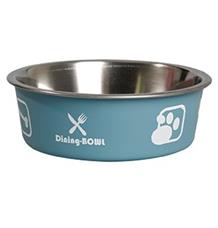 Karlie Miska nerezová s plastovým opláštěním modrá 12cm 300ml Karlie Miska nerezová s plastovým opláštěním modrá 12cm 300ml