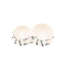 Miska plast dvojmiska CHATOUILLE Zolux 2x230ml