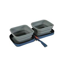Miska skládací 2v1 BIVOUAK 2x700ml modrá Zolux 2x700ml modrá