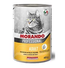 Morando Professional konz.pro kočky kuřecí,krůtí 405g Morando Professional konz.pro kočky kuřecí,krůtí 405g