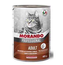 Morando Professional konz.pro kočky zvěřina,králík 405g Morando Professional konz.pro kočky zvěřina,králík 405g