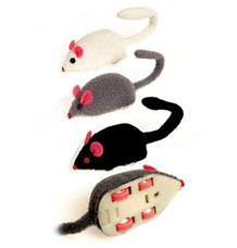 Myš super rychlá natahovací plyš 1 ks Myš super rychlá natahovací plyš 1 ks