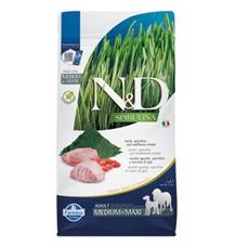 N&D SPIRULINA DOG Adult M/L Lamb & Wolfberry